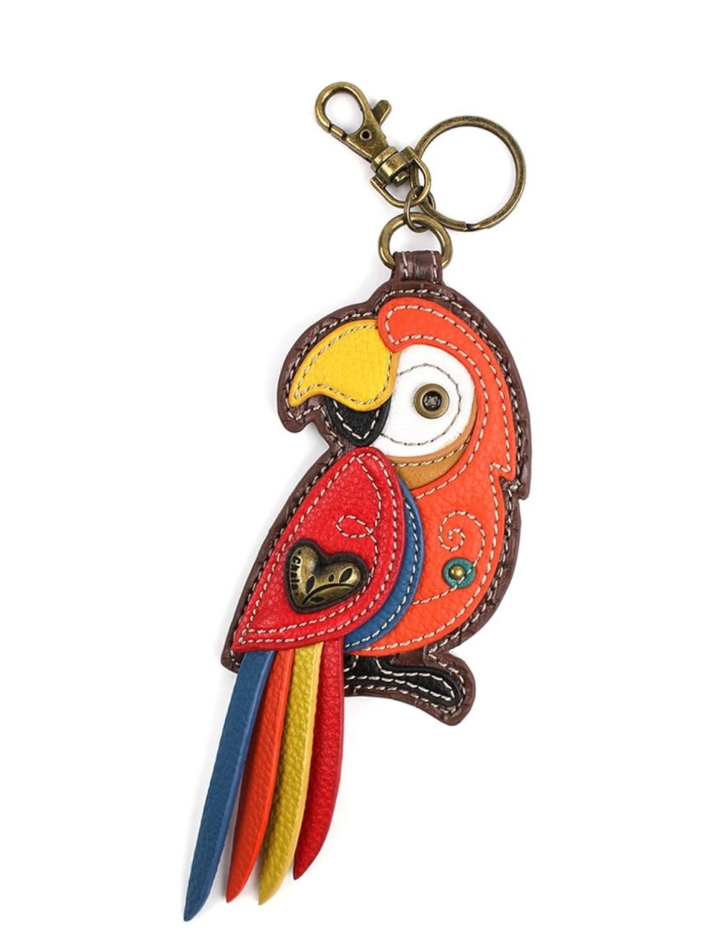 Chala Parrot Bag Charm/Coin Purse